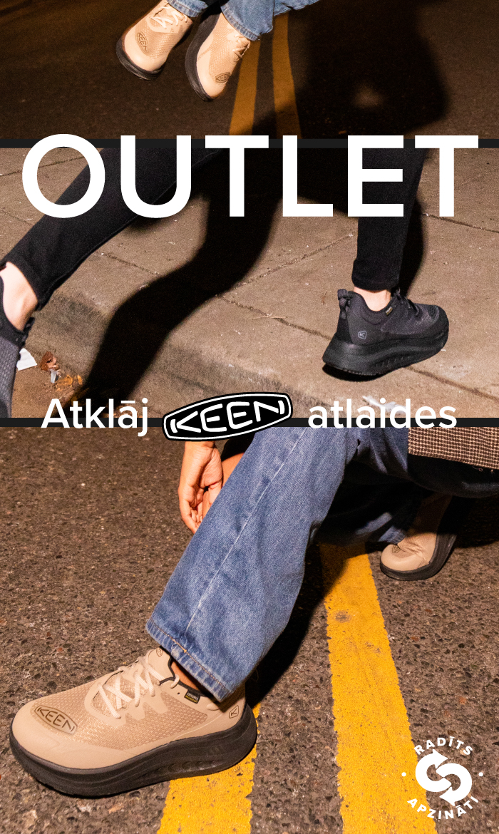 Atklājiet Keen Outlet apavus ar atlaidi visai ģimenei! Iegādājieties izturīgus un ērtus modeļus par labāku cenu. Pasteidzieties &ndash; 365 dienu bezmaksas atgrie&scaron;ana!